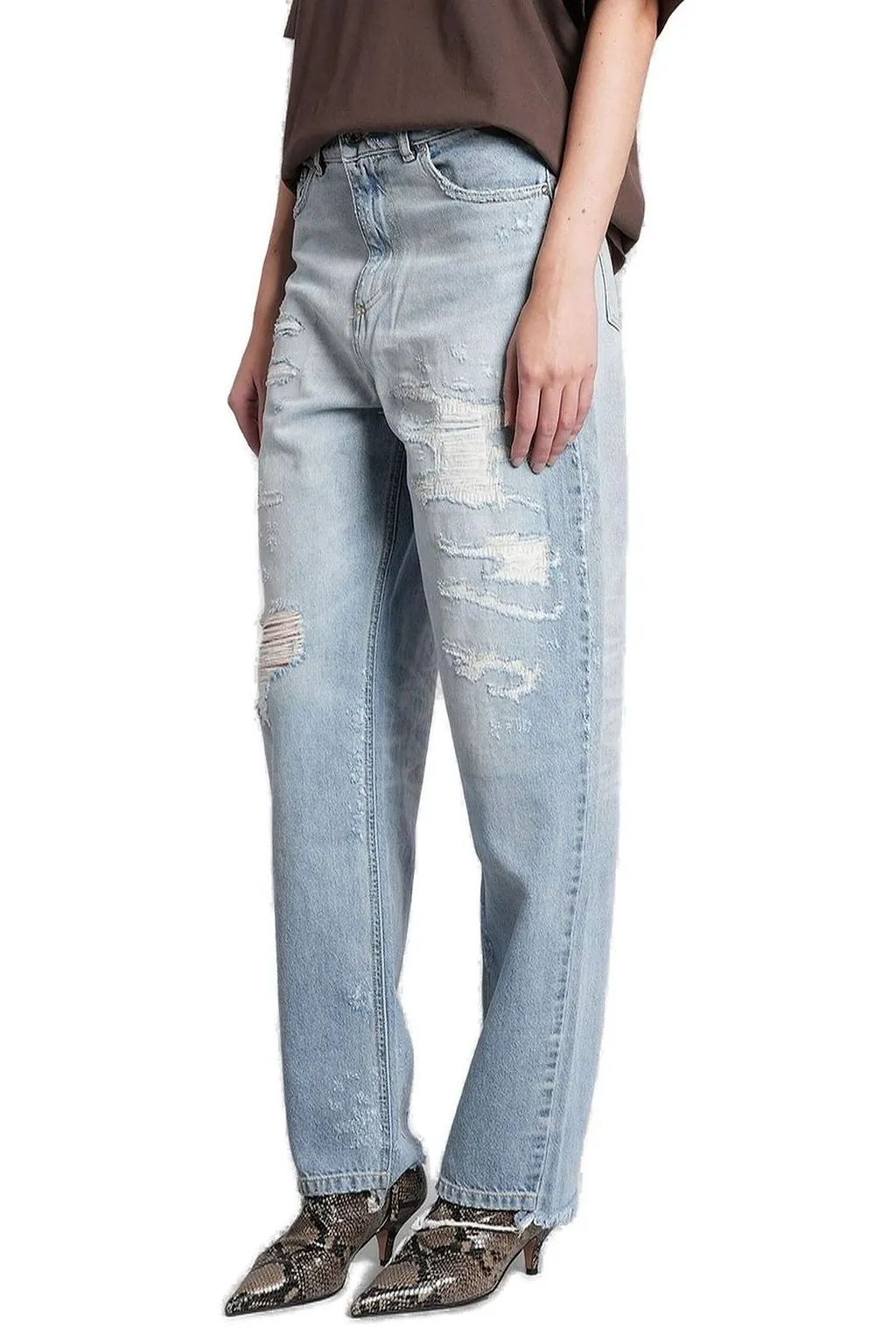 Halfboy Distressed Boyfriend Jeans