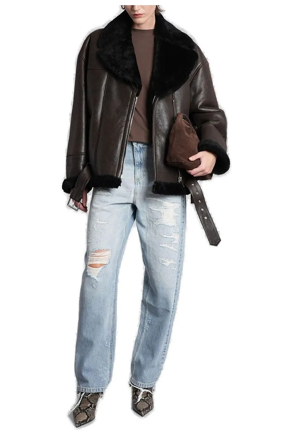 Halfboy Distressed Boyfriend Jeans