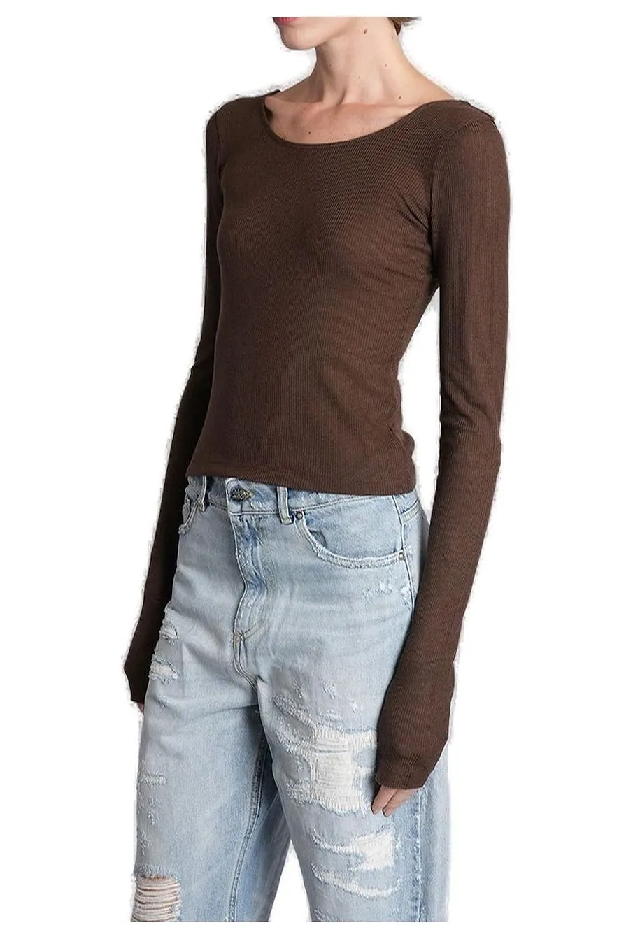 Halfboy Boat Neck Top