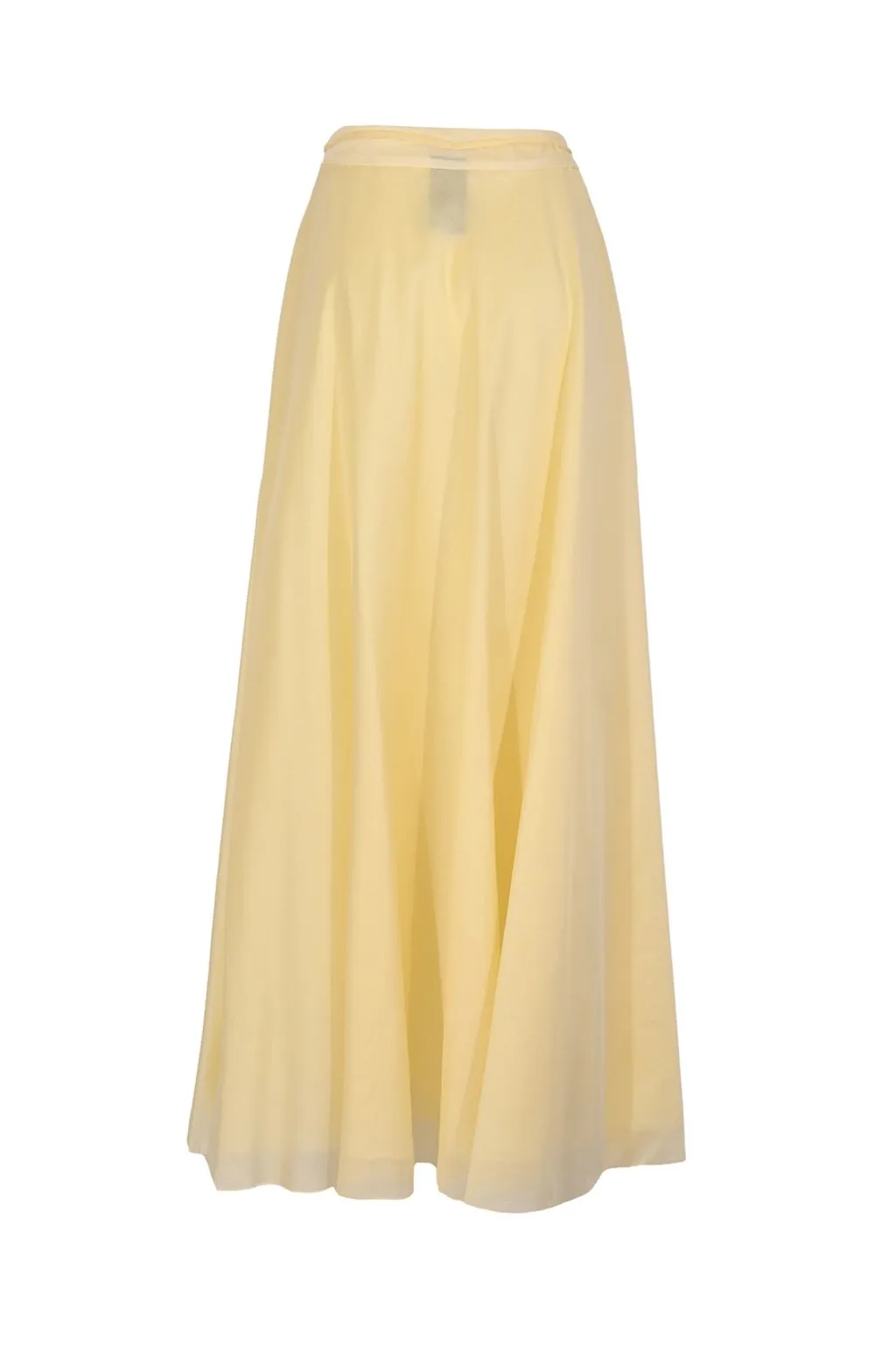 Hanita Floral-Tie Maxi Skirt