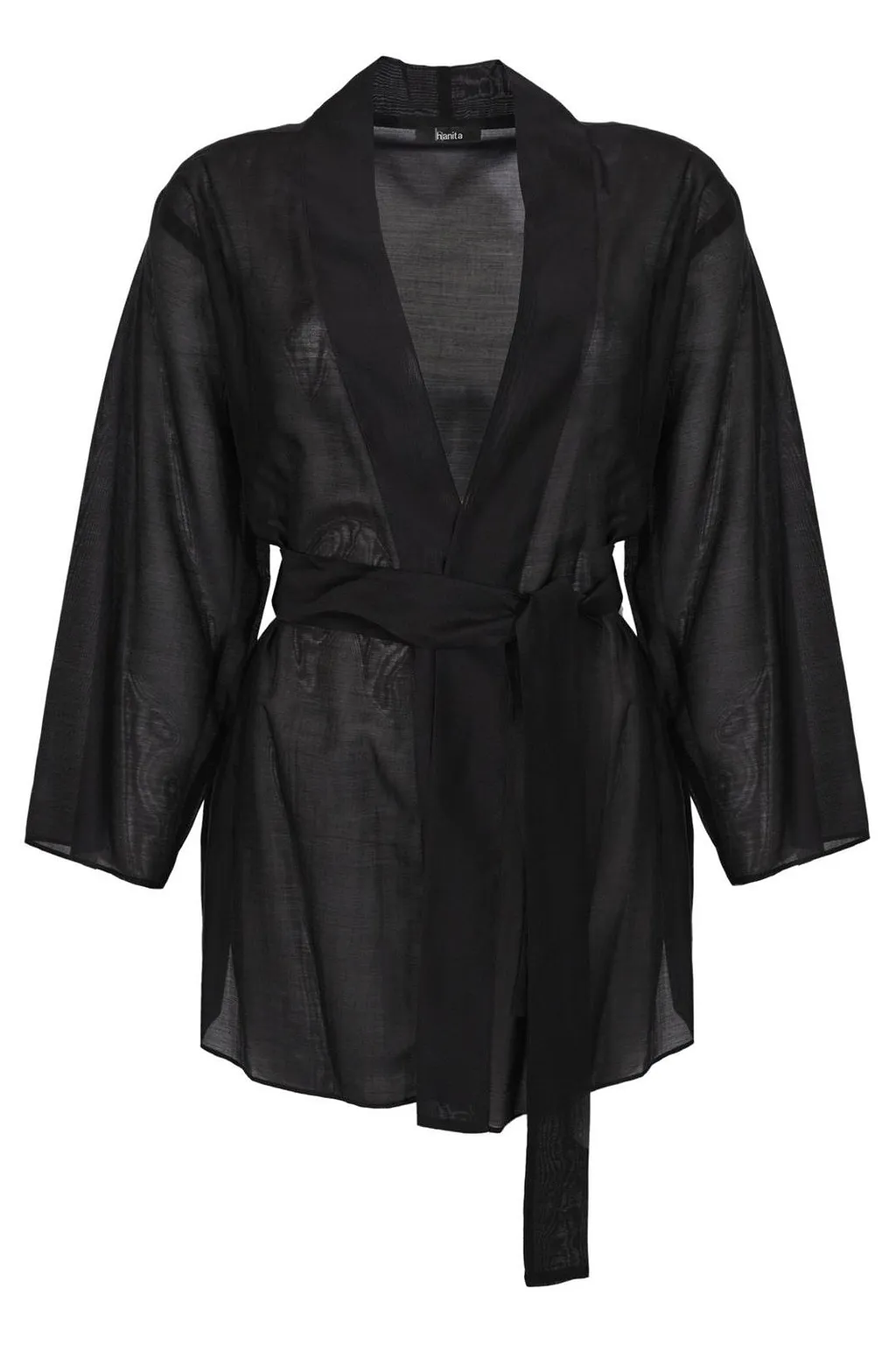 Hanita Sheer Belted Jacket