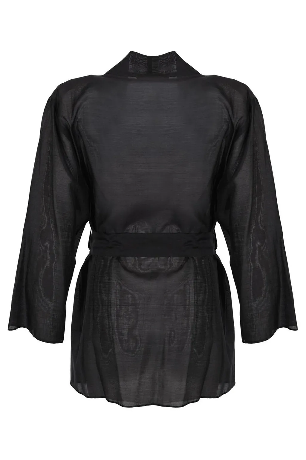 Hanita Sheer Belted Jacket