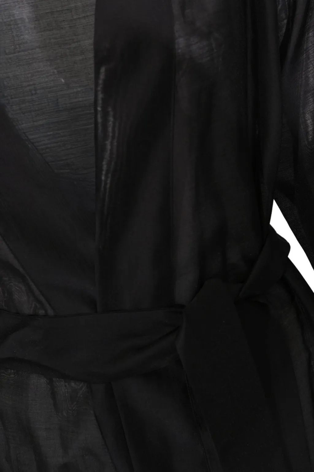Hanita Sheer Belted Jacket