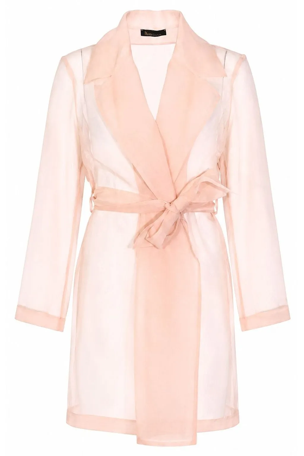 Hanita Sheer Belted Jacket