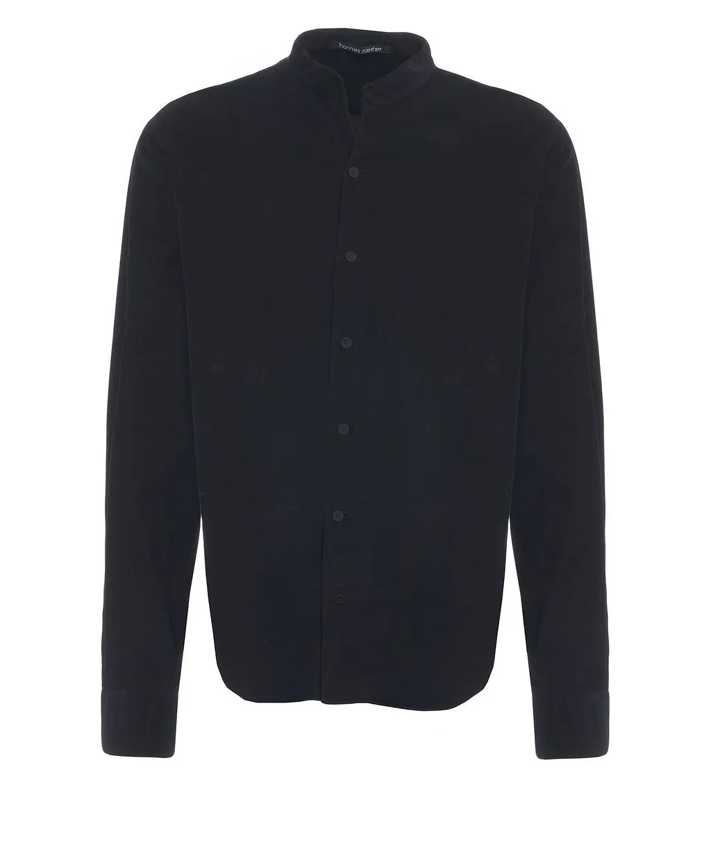 Button-Up Long-Sleeved Shirt