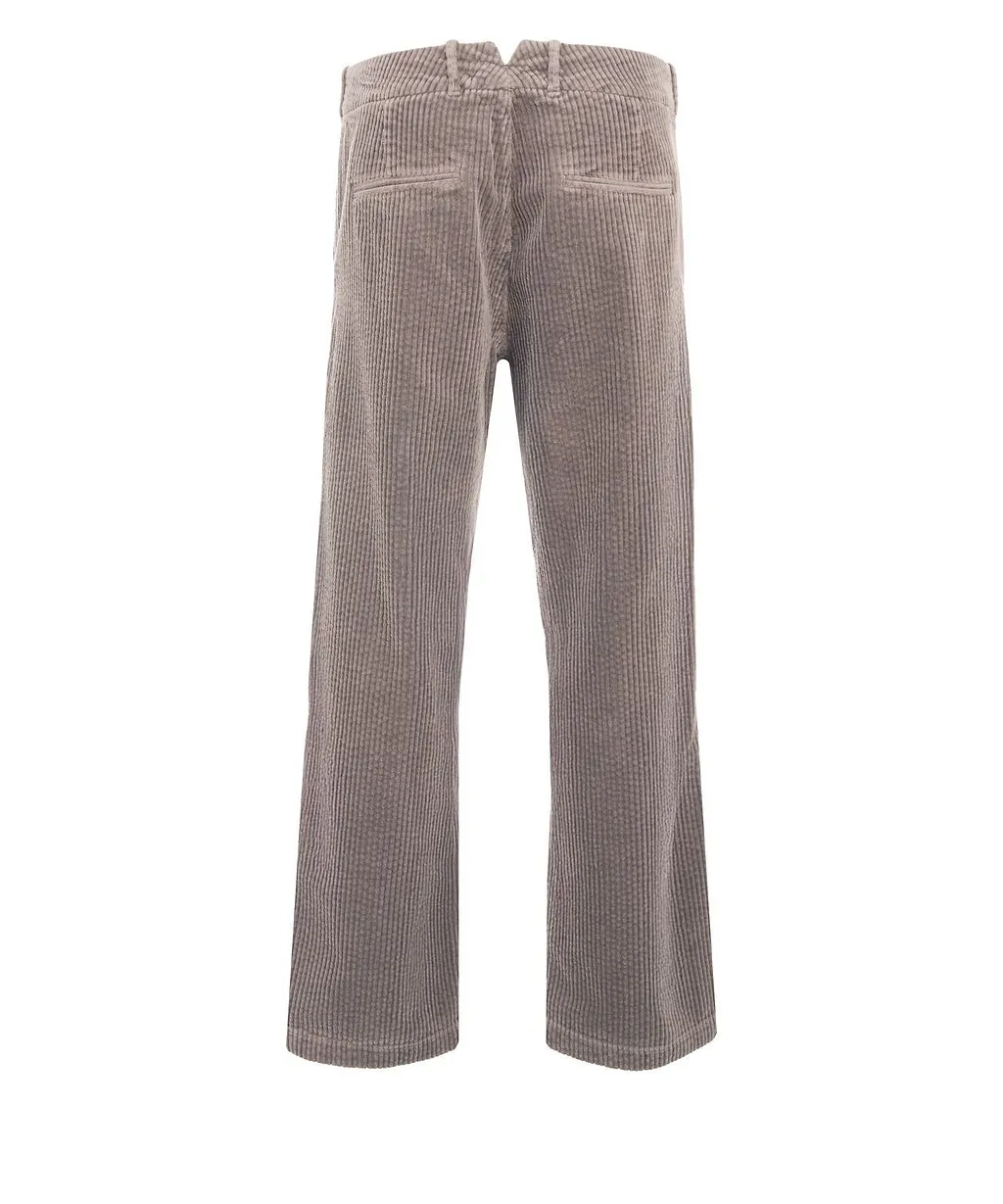 Hannes Roether Straight Leg Corduroy Pants