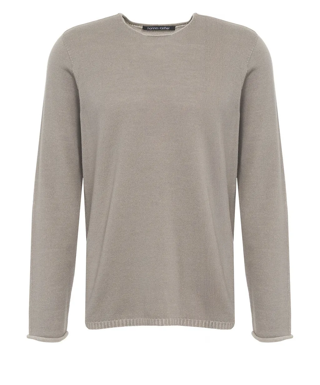 Hannes Roether Crewneck Knitted Pullover