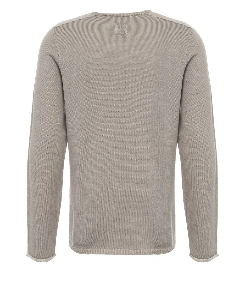 Hannes Roether Crewneck Knitted Pullover