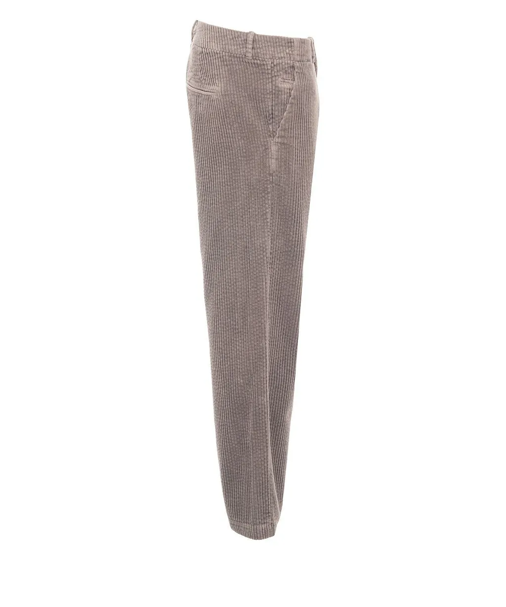 Hannes Roether Straight Leg Corduroy Pants