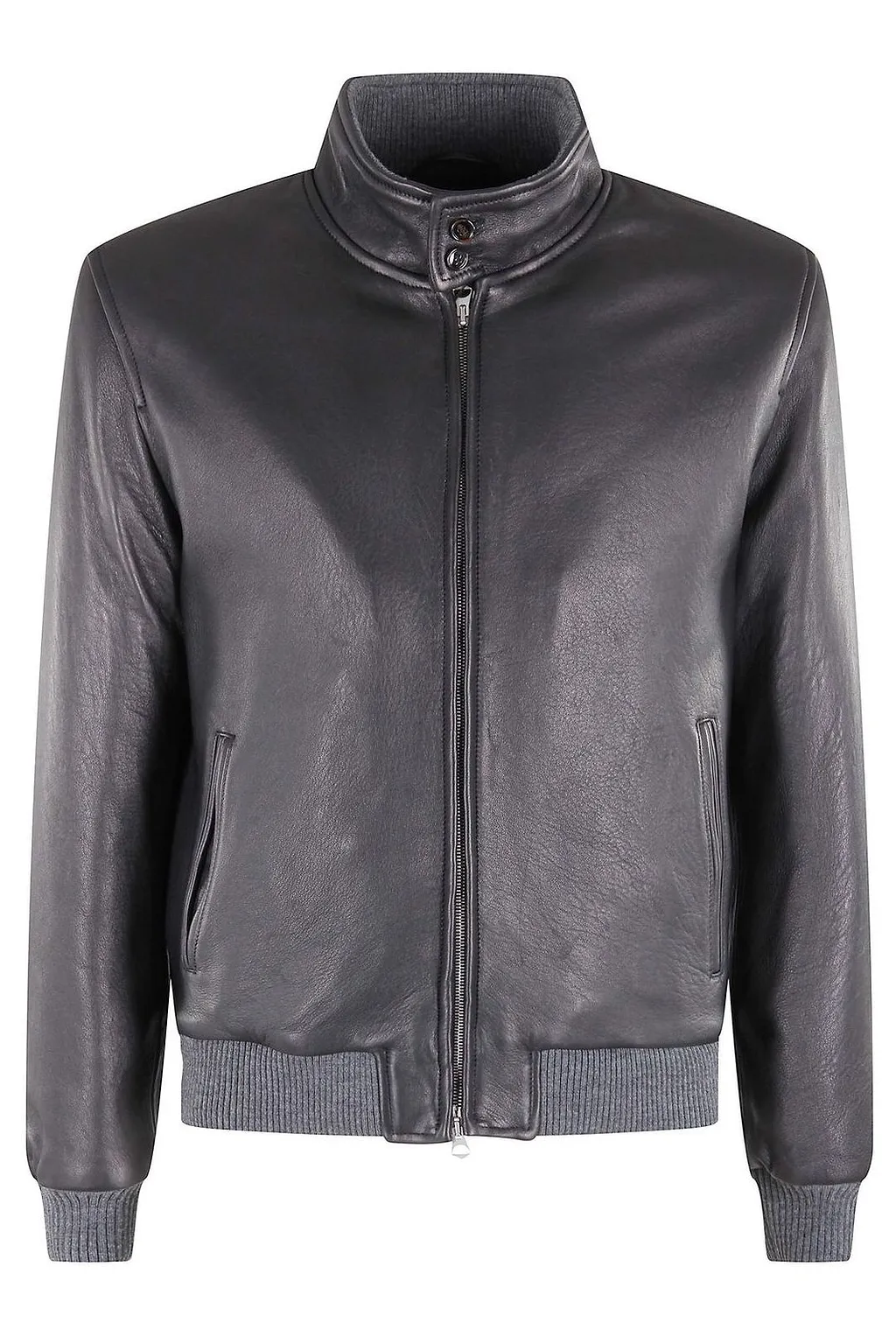 Hcr Kansas Leather Bomber Jacket