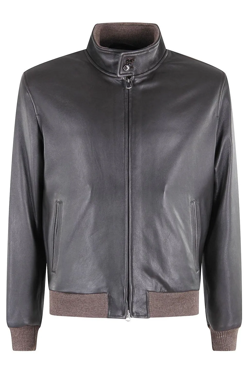 Hcr Kansas Leather Bomber Jacket