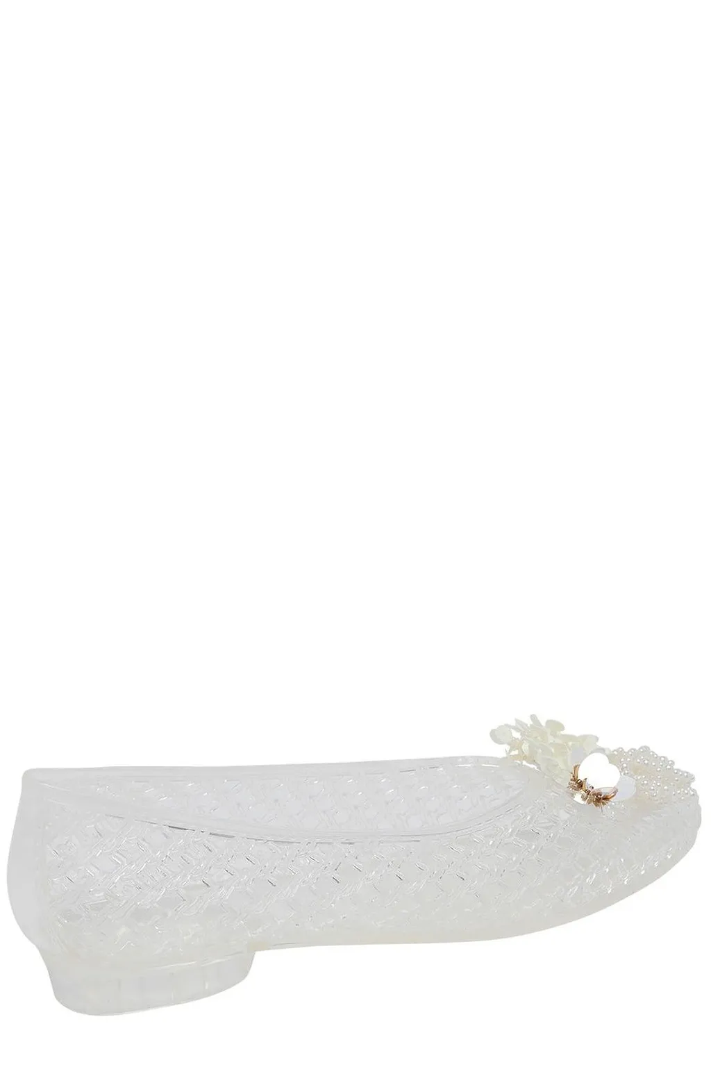 Heavenly Jelly Embellished Jelly Ballet Flats