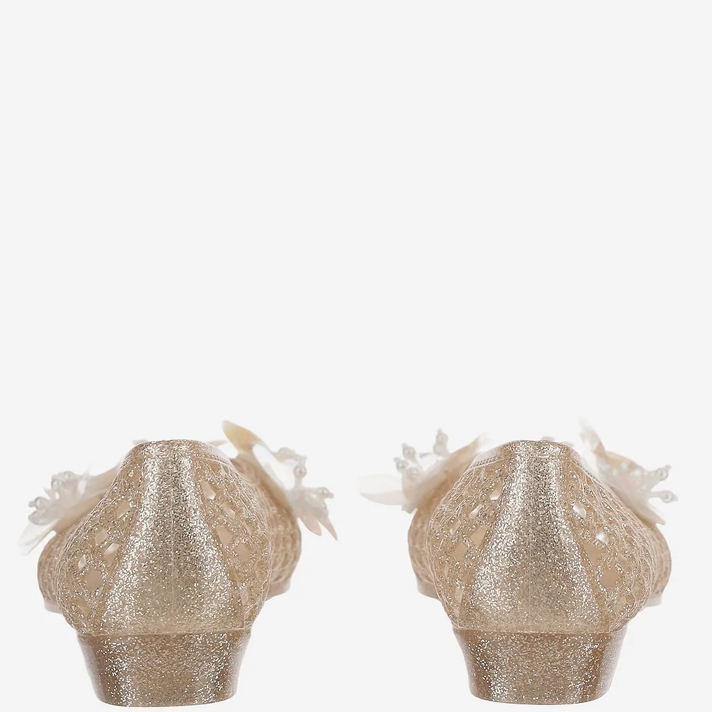 Heavenly Jelly Floral Mesh Ballet Flats