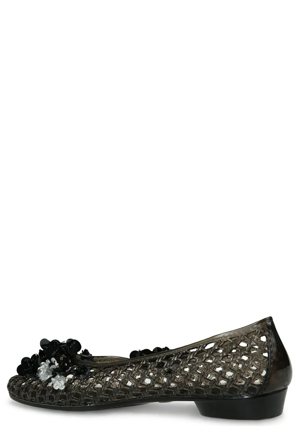 Lily Mesh Floral Ballet Flats