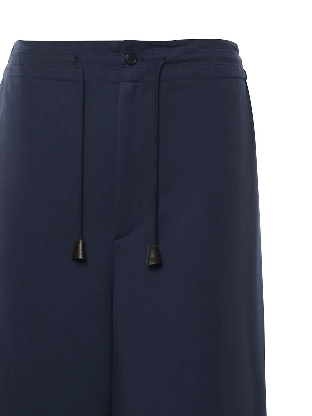 Hed Mayner Drawstring Wide-Leg Pants