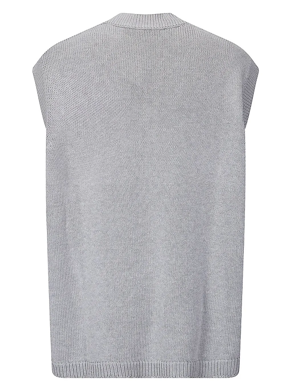 Hed Mayner Embroidered V-Neck Knitted Top