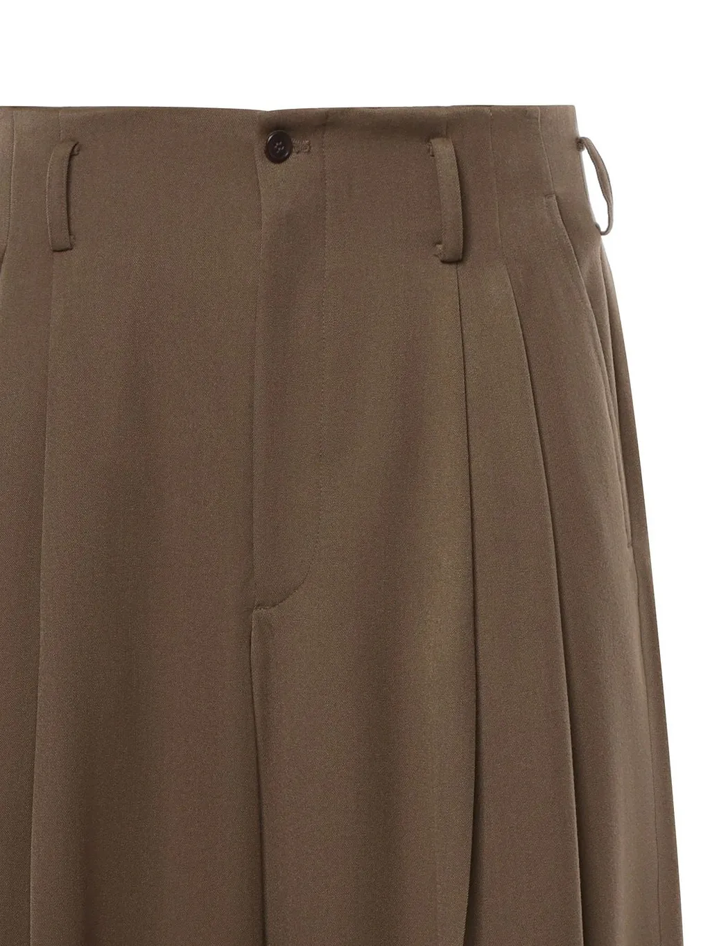 Hed Mayner Pleated Wide-Leg Pants