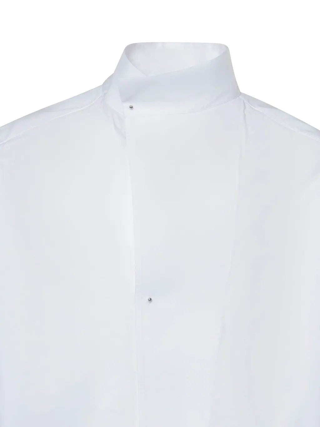 Hed Mayner Stand-Collar Popover Shirt