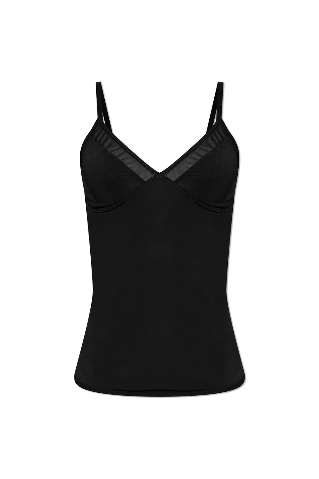 Sheer Vest Lingerie Top