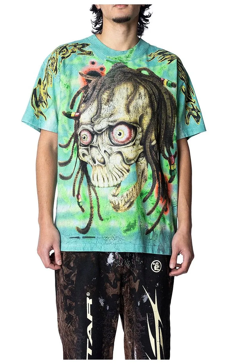 Hellstar Amen Printed Crewneck T-Shirt