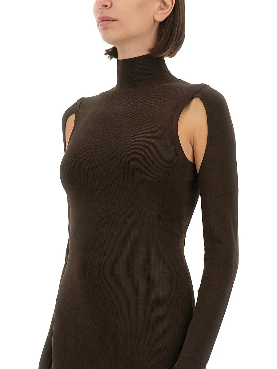 Helmut Lang Air Turtleneck Dress