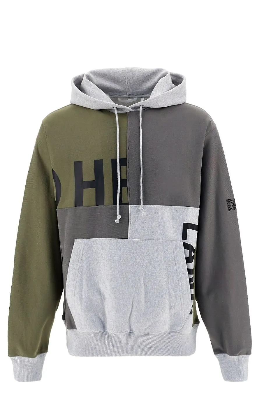 Helmut Lang Patchwork-Detailed Hoodie
