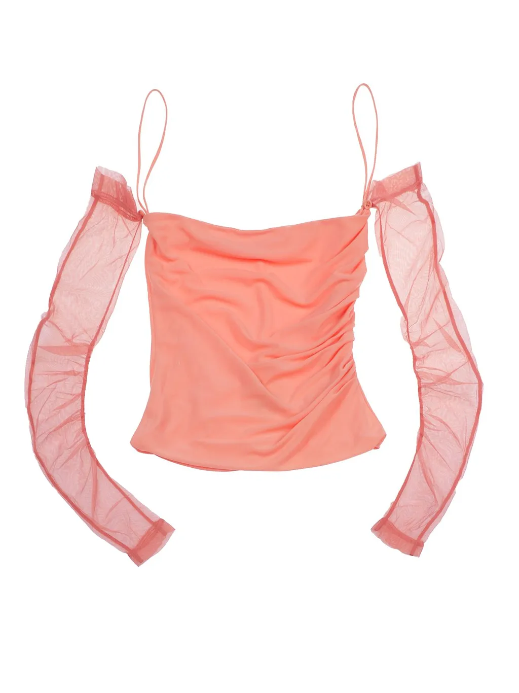 Sheer Off Shoulder Top