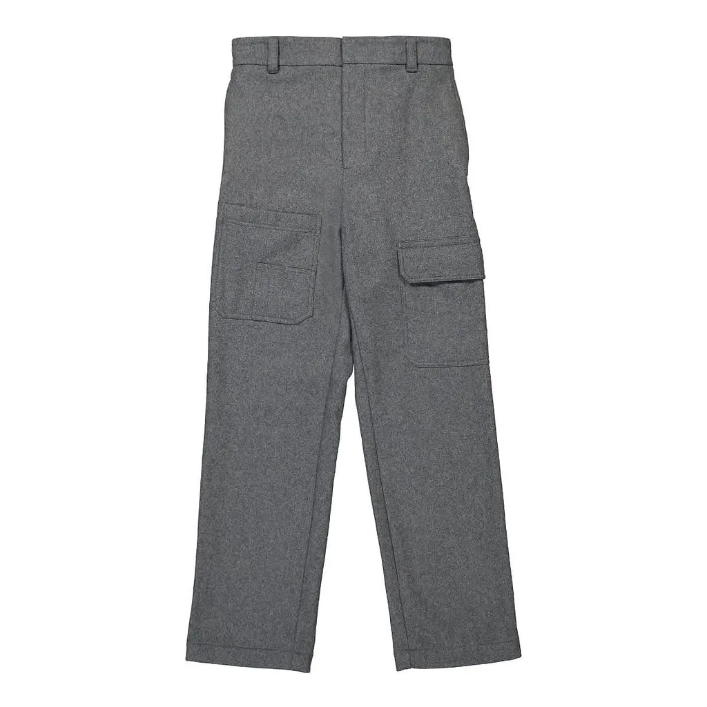 Helmut Lang Straight Leg Flannel Pants