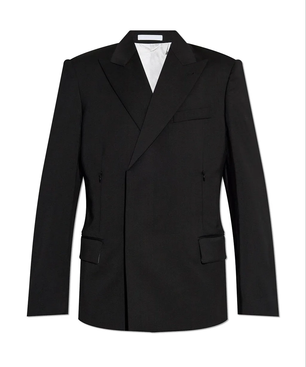 Helmut Lang Zip Detailed Long-Sleeved Jacket