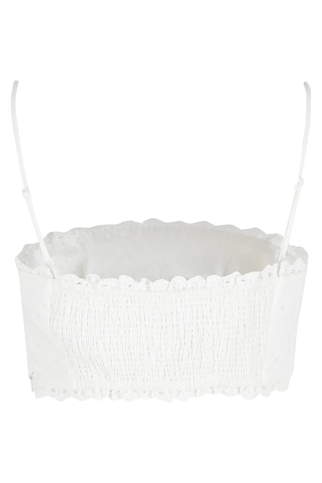 Hemant & Nandita Kota Embroidered Bandeau Top