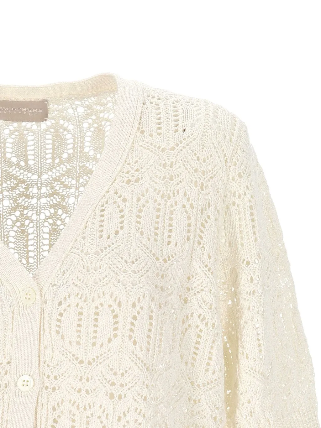Hemisphere Open-Knit Cardigan