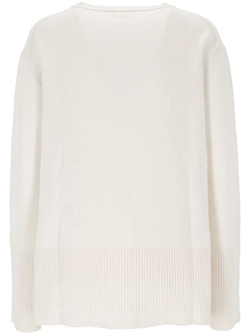 Hemisphere Ribbed Crew Neck Sweater