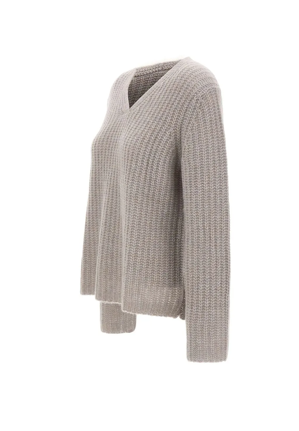 Textured V-Neck Knitwear
