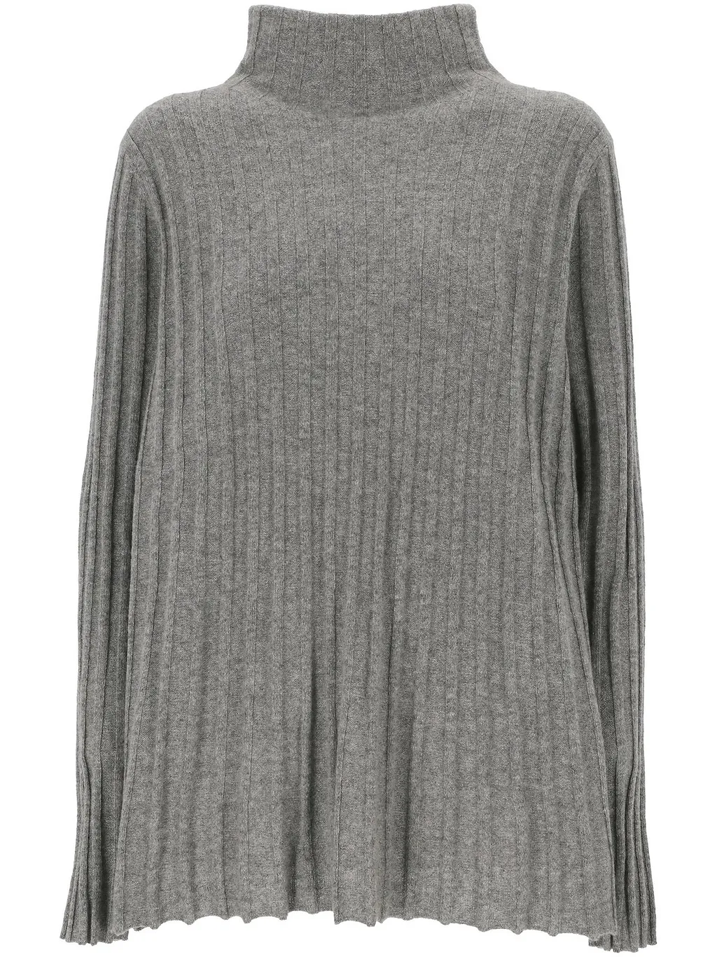 Ribbed Mock Neck Sweater