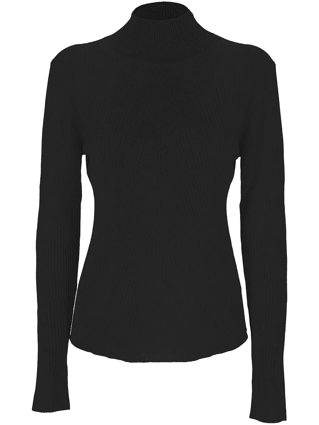 Ribbed Mock Neck Sweater