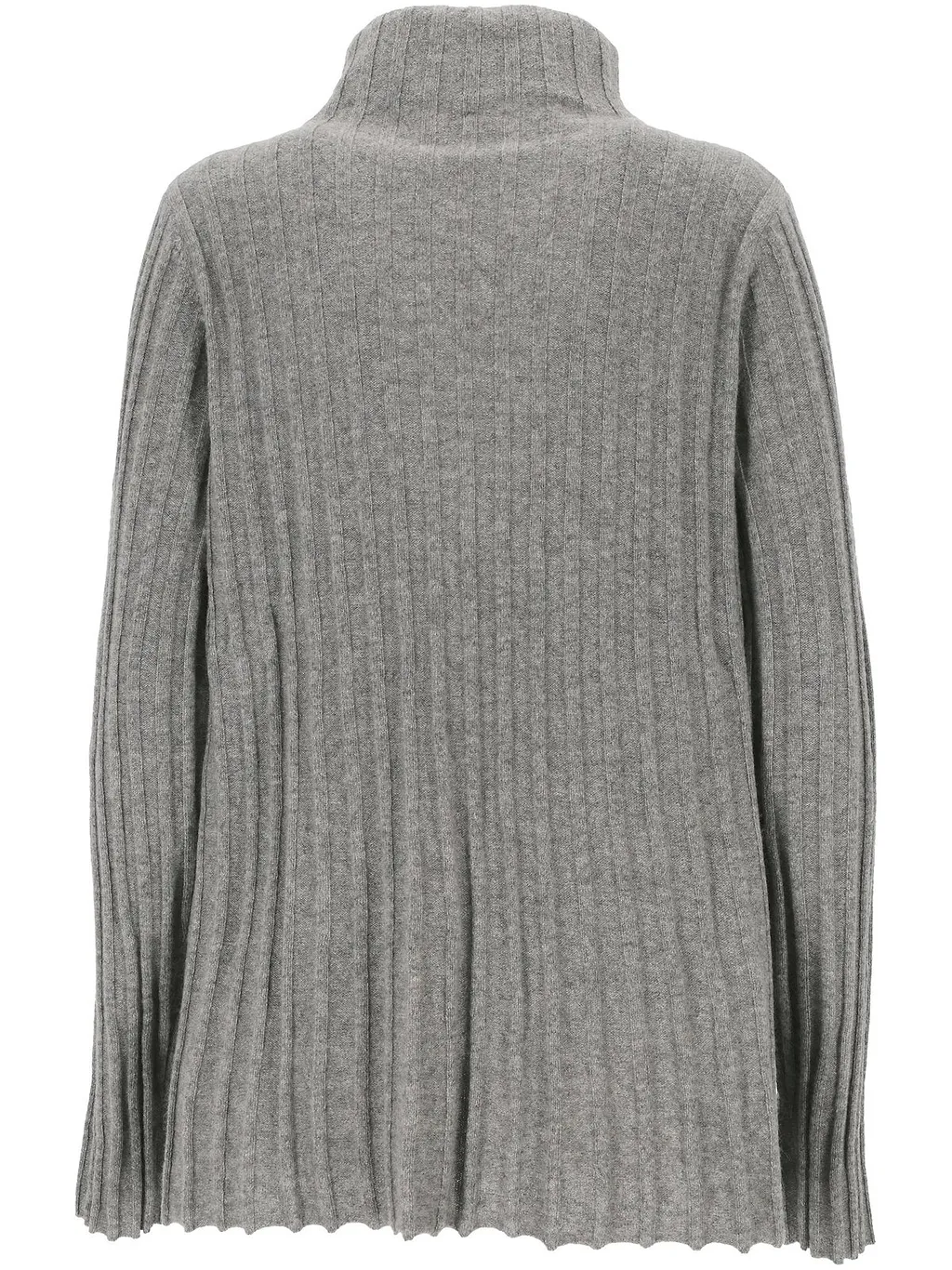 Ribbed Mock Neck Sweater