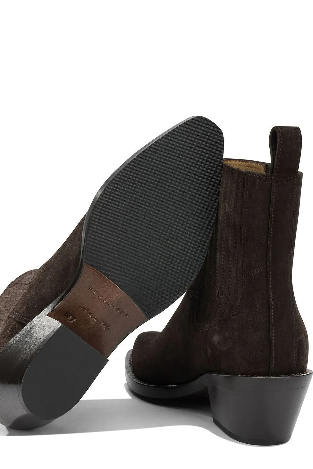 Henderson Baracco Block Heel Ankle Boots