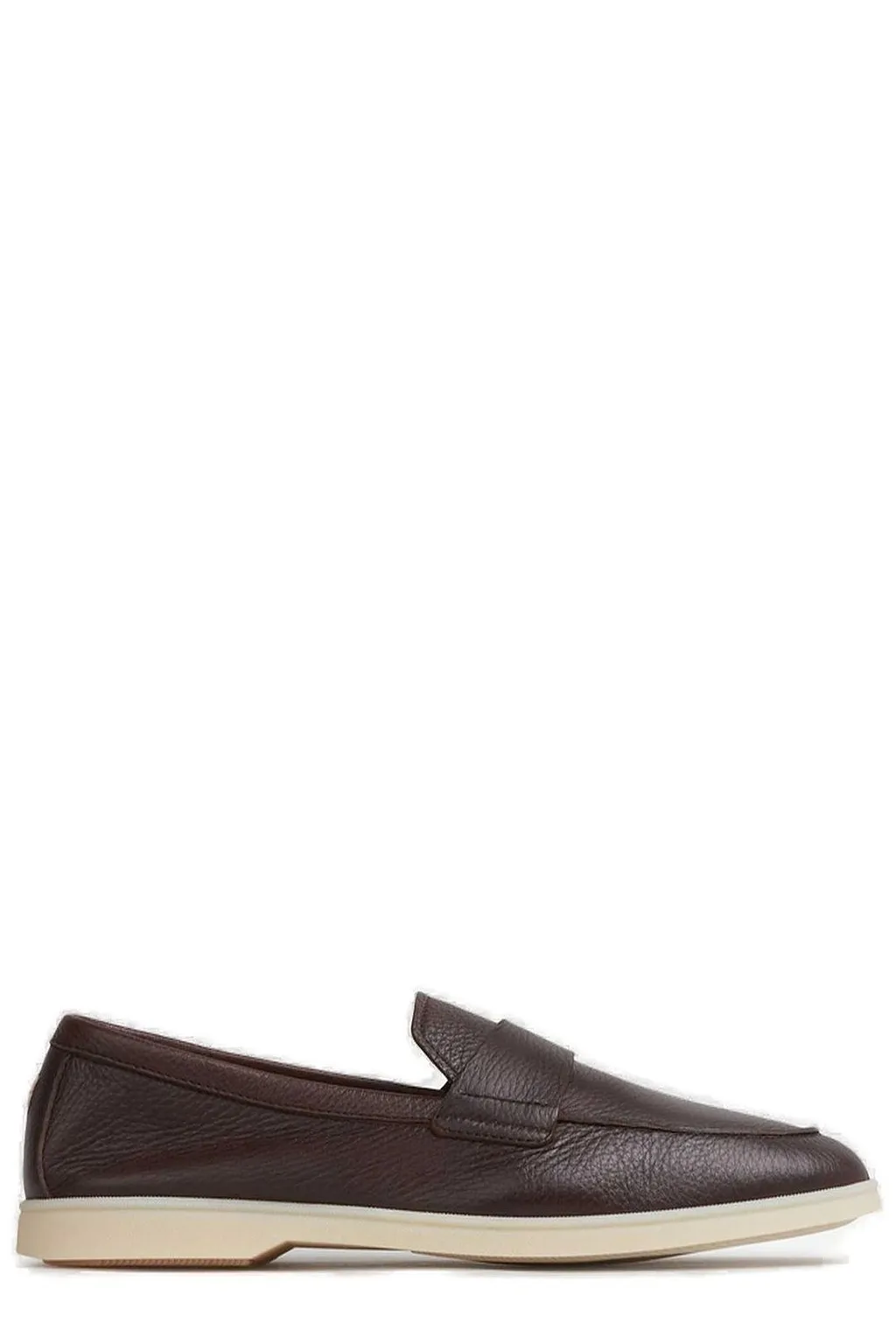 Henderson Baracco Round Toe Textured Loafers