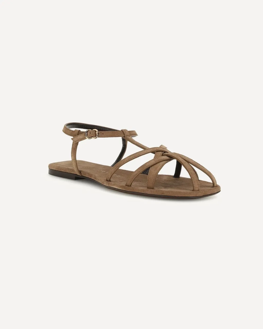 Herbert Levine Cage Ankle-Strap Flat Sandals
