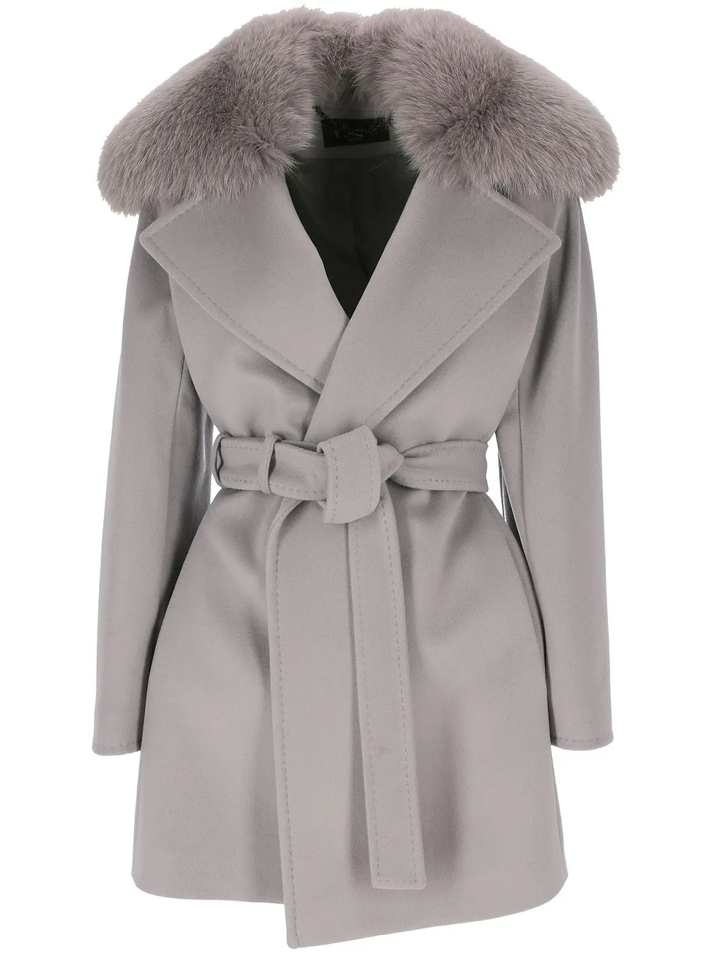 Heresis Belted Wrap Coat