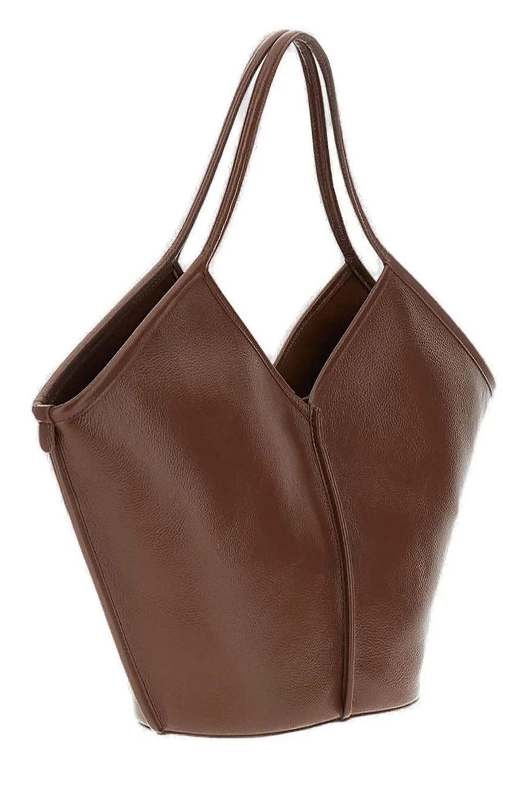 Hereu Calella Distressed Leather Tote Bag