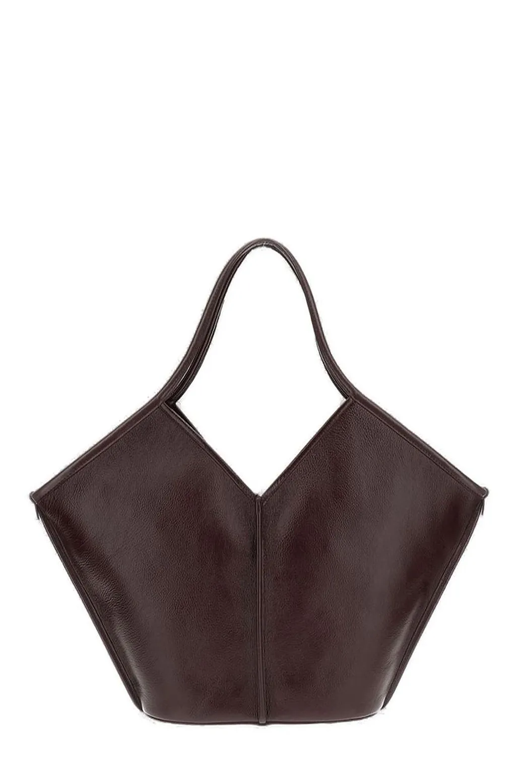 Hereu Calella Distressed Leather Tote Bag