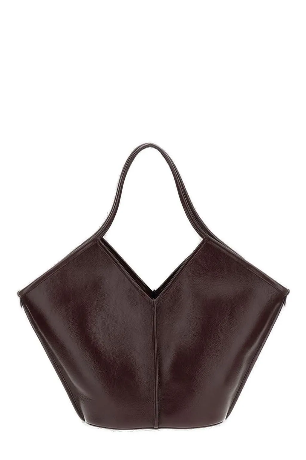 Hereu Calella Distressed Leather Tote Bag