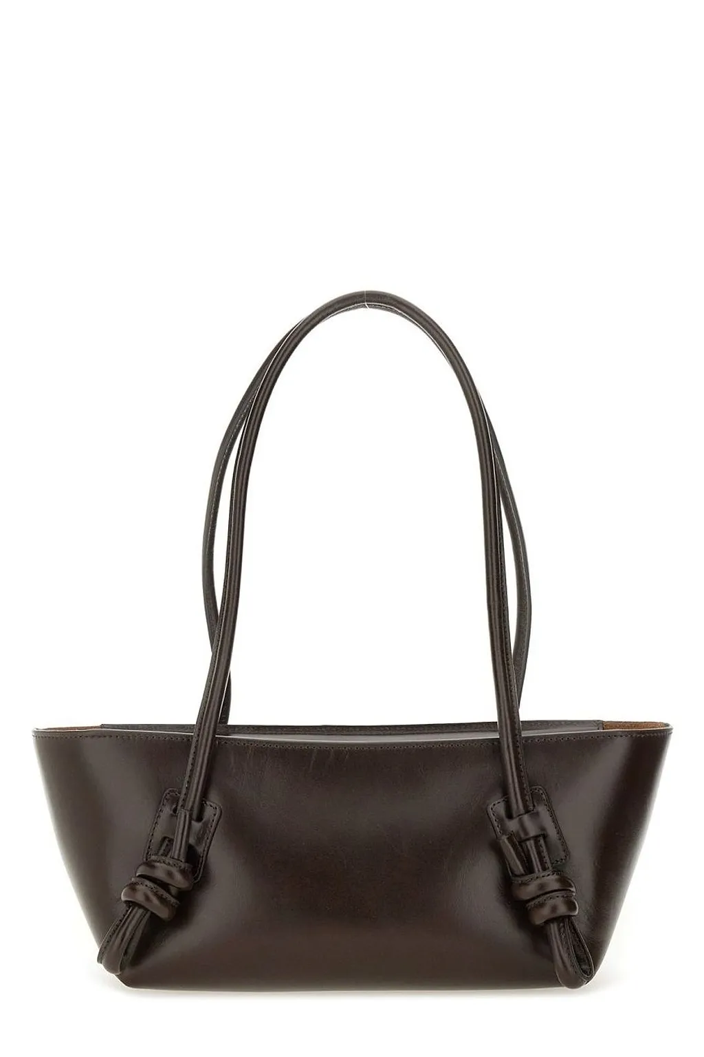 Fleca Knot-Detail Zipped Tote Bag