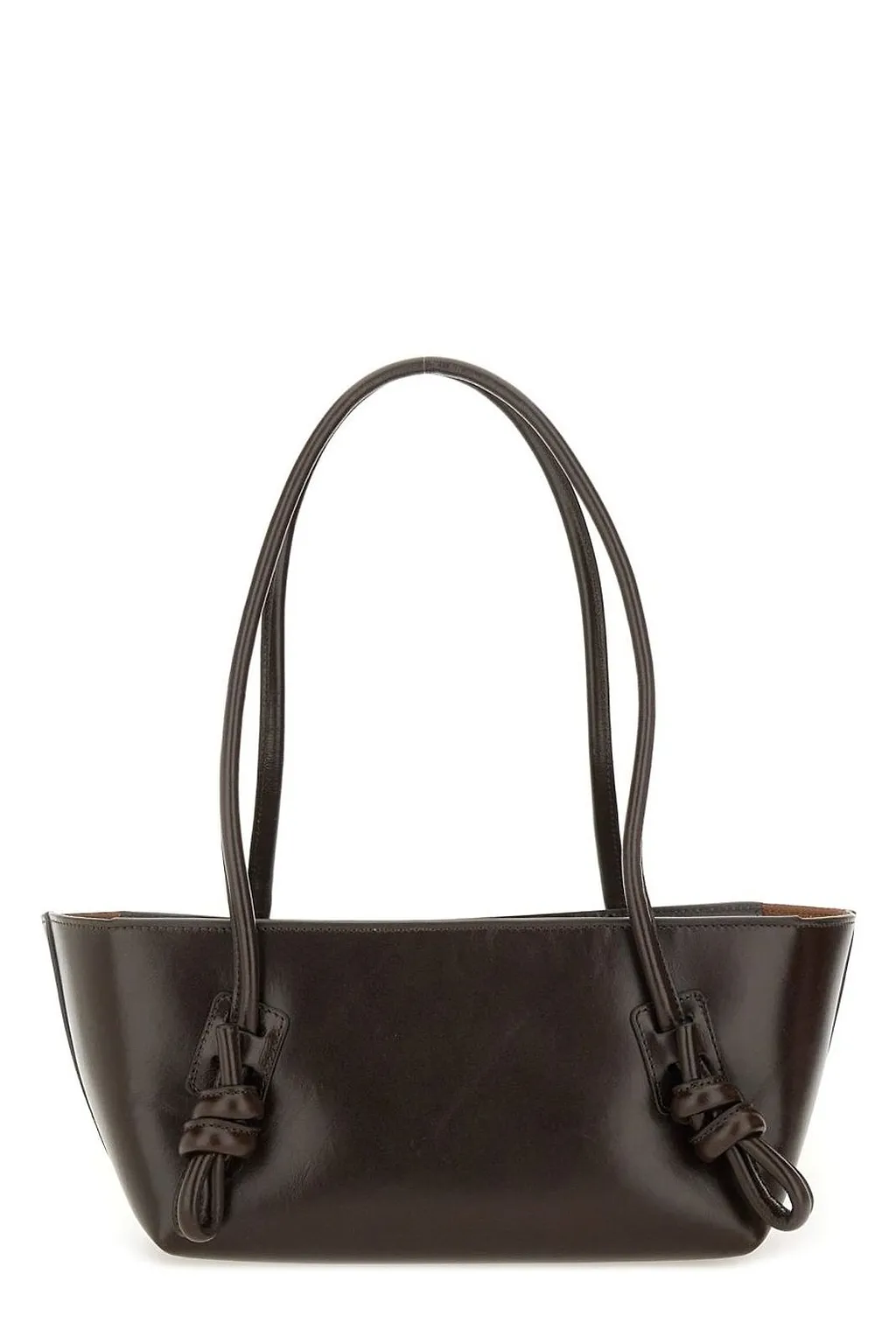 Fleca Knot-Detail Zipped Tote Bag