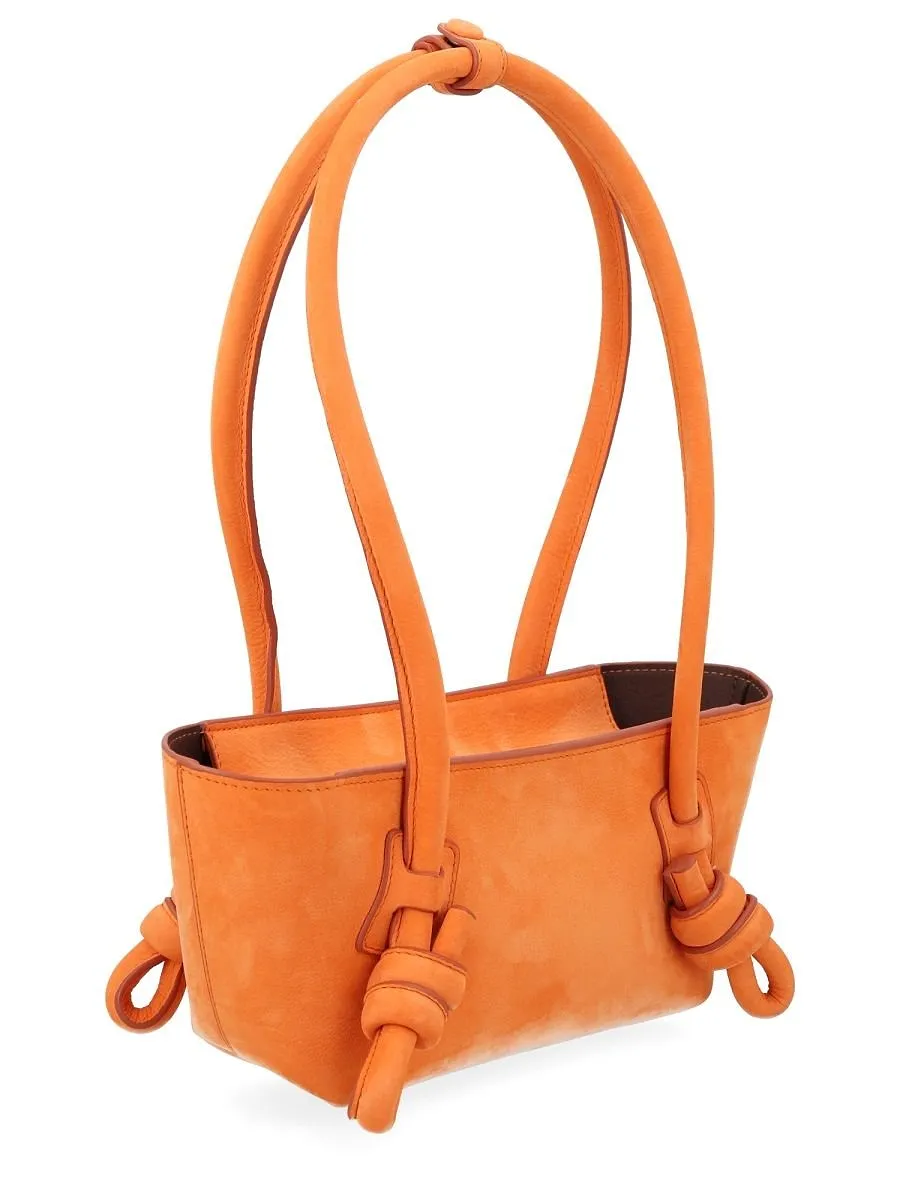 Fleca Knotted-Handle Mini Shoulder Bag