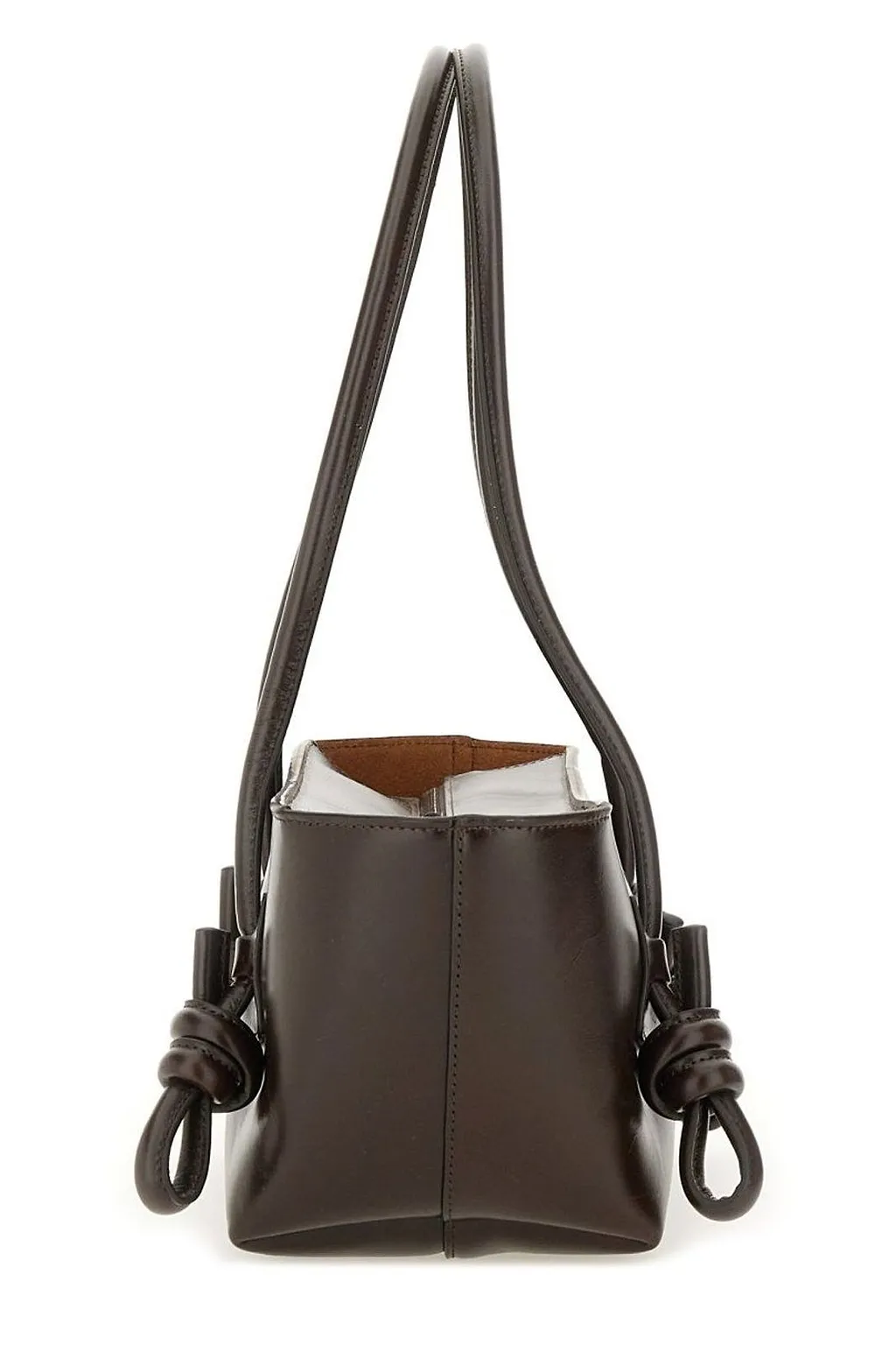 Fleca Knot-Detail Zipped Tote Bag