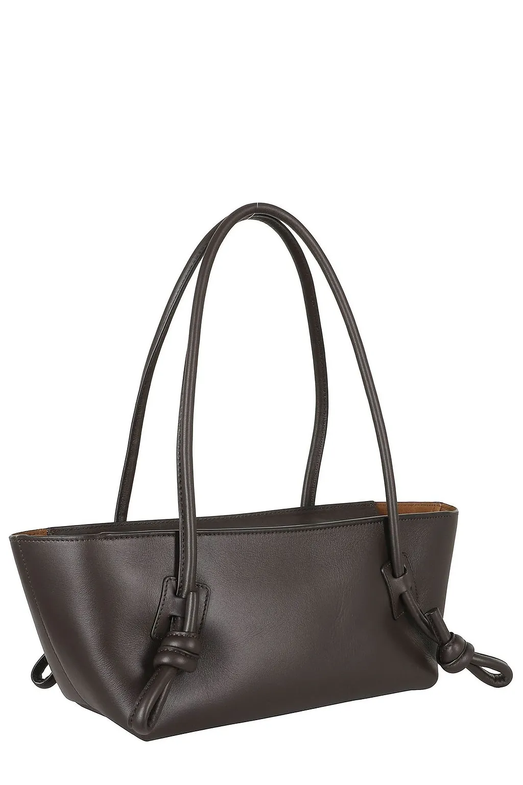 Hereu Knotted Leather Tote Bag