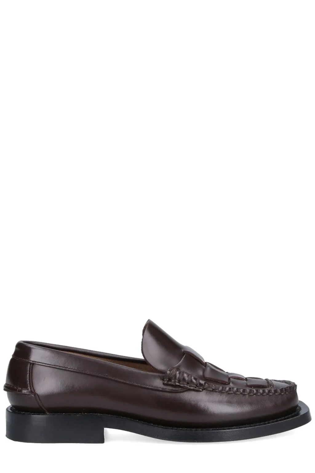 Hereu Nombela Woven-Designed Slip-On Loafers