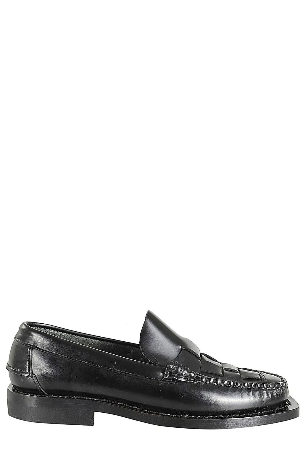 Nombela Woven-Designed Slip-On Loafers